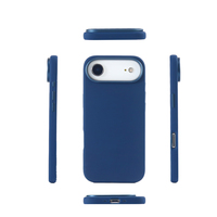 Coque de téléphone en silicone antichoc pour iPhone 17, bord surélevé de 1,0 mm, protection de l'objectif de l'appareil photo