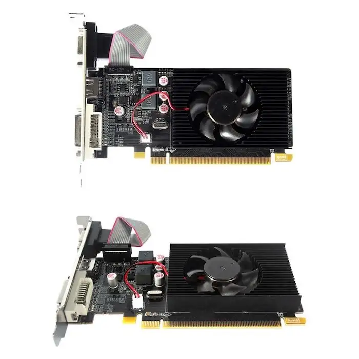 High Definition Video graphics card PCI HD7450 2Gb/2048Mb DDR3 64bit For PC Desktop Computer Mini Case Graphics Card