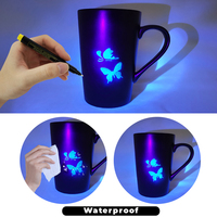 KHY Ebay Vente promotionnelle pour l'impression Stylo magique pour enfants Écriture secrète Encre invisible Lumière UV Marqueur