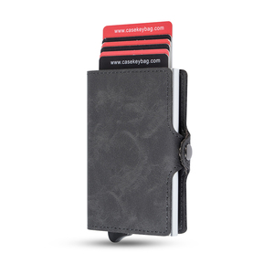 2023 New <b>Mens</b> Business Card Holder Pu Leather Custom Anti-<b>rfid</b> Anti-theft Card <b>Wallets</b> Luxury Pop up Credit Card Holder <b>Wallet</b> - Product Image 1