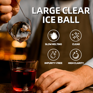 Nouveautés 2026 Vente en gros Moule à glaçons en silicone personnalisé 64 mm Sphère <span class=keywords><strong>Bac</strong></span> à glaçons manuel OEM/ODM - Product Image 2