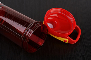 Wholesale BPA Free Plastic Blender Protein <b>Shaker</b> <b>Bottle</b> With Mixer Ball - Product Image 5