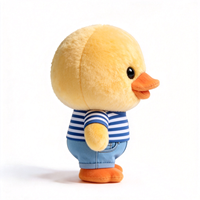 Peluche Canard Personnalisée avec Logo en Gros – Adorable Canard Jaune en Peluche pour Fêtes d'Enfants