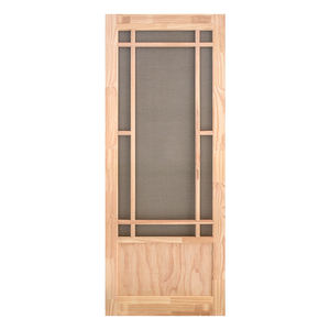 Porta zanzariera in legno porta zanzariera in pino massiccio per ingresso - Product Image 1