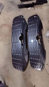 Convient pour <span class=keywords><strong>Mach</strong></span>-<span class=keywords><strong>E</strong></span> GT 2021-2023, calandre supérieure du pare-chocs avant, plastique, neuf - Product Image 4