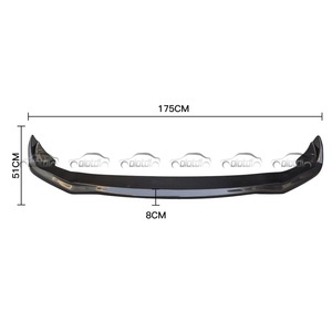 For BMW 2 Series F44 2021 up Carbon Fiber Front Bumper Chin <b>Lip</b> <b>Splitter</b> Spoiler Auto Tuning - Product Image 1
