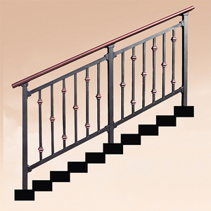 Barandilla de hierro forjado para escalera de balcón, diseño Popular, decoración moderna para interiores, personalizada, primera calidad, fácil de instalar, 2019, gran oferta - Product Image 6