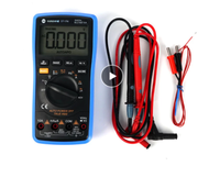 Multimètre Numérique SUNSHINE DT-17N à Écran LCD, Testeur d'Instrument Numérique Automatique à Gamme Automatique pour Outils de Réparation