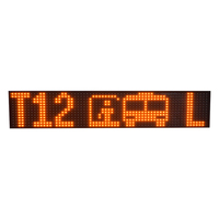 Affichage LED de destination pour bus, affichage de l'itinéraire extérieur avec cadre en aluminium -40 ° C~+80 ° Garantie 10 ans contre les intempéries
