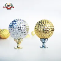 Custom Different Size Resin Golf Ball crafts Small Gold ball decoration