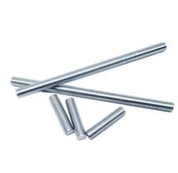 DIN975 Carbon Steel Hex Head Galvanized Threaded Rod M6-M10 Sizes M10 Grades 4.8 & 6.8 Zinc Plated Stud Rod