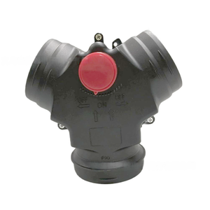 ข้อต่อพลาสติกรูปตัว Y แบบตรง 90-90-90 มม. พร้อมวาล์วปรับเกียร์ อะไหล่เครื่องทำความร้อนสำหรับเครื่องทำความร้อนในรถยนต์และรถบ้าน - Product Image 2