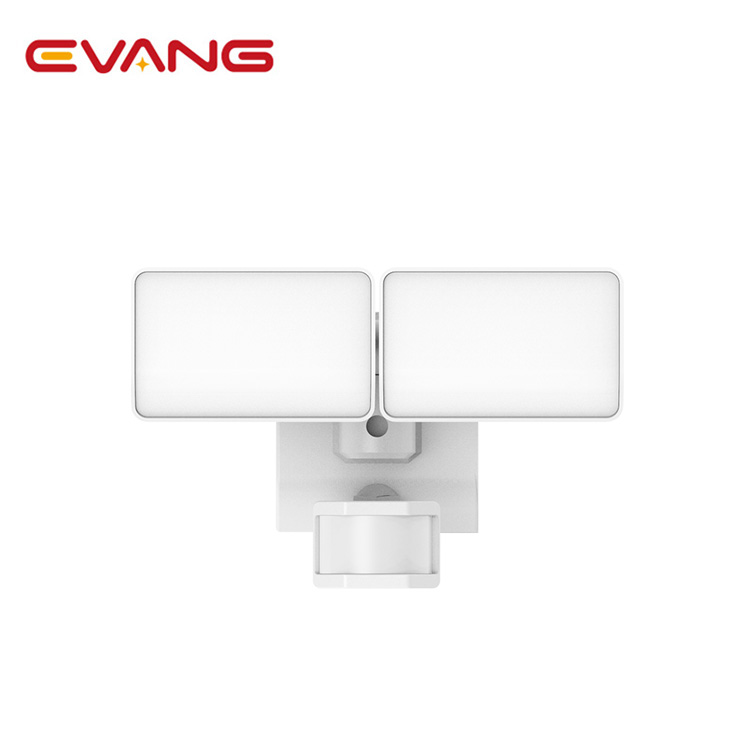 Регулируемая головка Водонепроницаемая ip65 наружная Светодиодная лампа с датчиком движения в ночное время