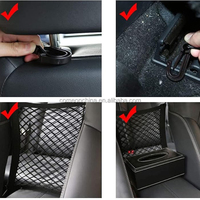Filet de Séparation pour Voiture pour Chien, Organisateur de Rangement en Maille, Sac de Rangement Durable en ABS, Imperméable, Pliable, Portable, en Polyester, Universel pour SUV, Facile à Utiliser pour Animaux de Compagnie