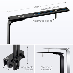 WEEKAQUA DJ-L-20S L 스탠드 II 수족관 조명 걸이 키트 알루미늄 합금 어항 램프 브래킷 - Product Image 4