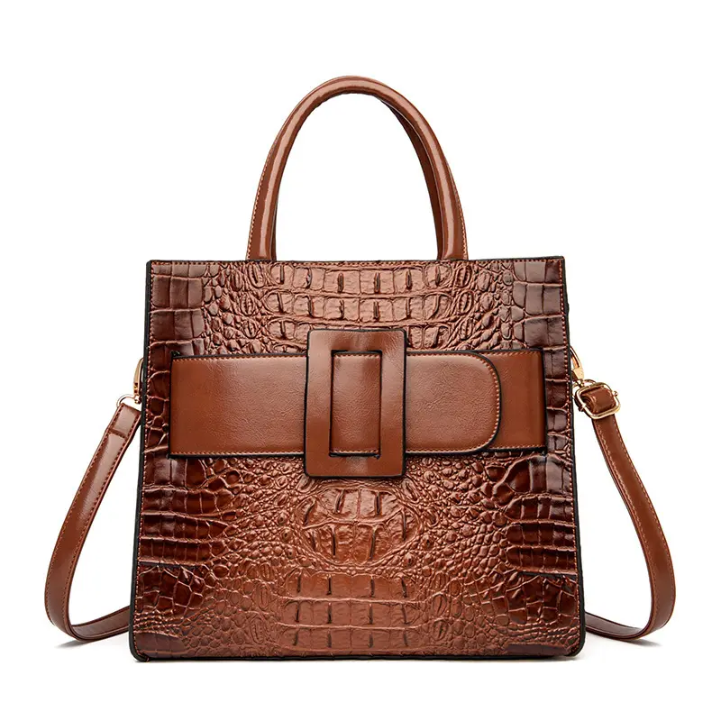 Fashion Handbags Brands China Luxury Women Unique Handbag Synthetic Crocodiles Bags