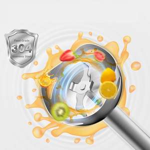 Mixeur plongeant électrique GS CE, prix d'usine, poignée facile à saisir, vitesse variable et lame en acier inoxydable pour la cuisine - Product Image 2