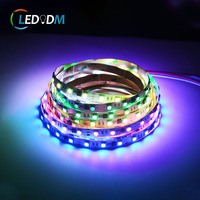 Tira de Luces LED Ws2811, 12v 24v DC, 300 LEDs, Tira de Luces de Píxeles Ws2811 RGB SPI, Programable, Tiras de Luces LED Inteligentes para Eventos