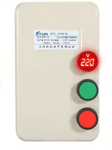 380Vmagnetic Starter con indicatore di tensione per motore trifase con guasto di fase e sovraccarico di protezione ventilatore e interruttore della pompa - Product Image 2