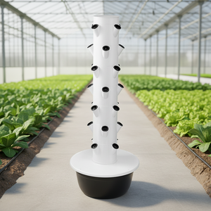 Système de culture hydroponique <span class=keywords><strong>vertical</strong></span> à 13 étages, robuste et peu encombrant, équipement d'agriculture verticale - Product Image 1