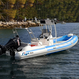 Liya 20 pies 6,2 M Rib 620 bote inflable con Motor fuera de borda Hypalon Material para turismo pesca entretenimiento en venta - Product Image 6