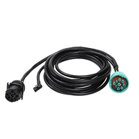 Conector J1939 9P macho a hembra de 9 pines con arnés de enchufe Molex de 10 pines Y Cable para lector de código