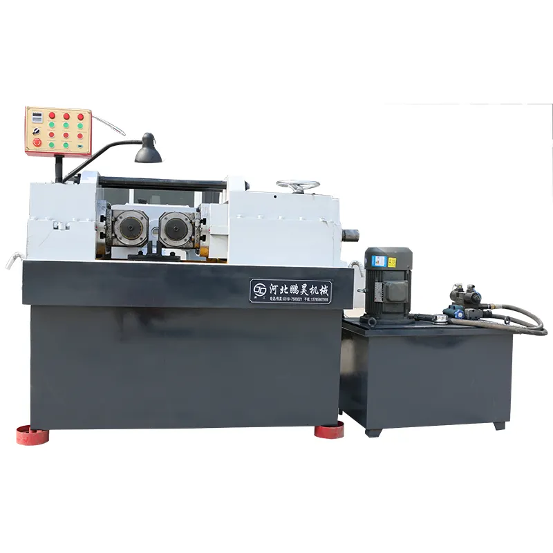 2020 u bolt making machine/High quality Rebar thread roller/high- powered engine thread rolling machine