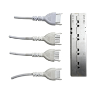 Professioneller Hersteller von Elektrischen Steckverbinder-Formen Elektrische Heizdecken-Stecker Spritzgussform Kundenspezifische Kunststoffprodukte OEM