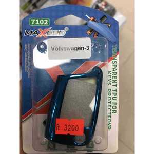 Maxeed – housse de clé transparente en Tpu, pour Volkswagen 3, protection de clé de voiture - Product Image 1
