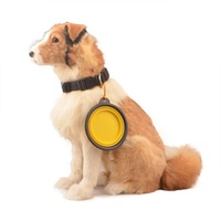 Gamelle Pliable Portable Personnalisée pour Animaux de Compagnie en Élastomère Thermoplastique – Distributeur d'Eau et de Nourriture Pliant pour Chiens et Chats en Extérieur