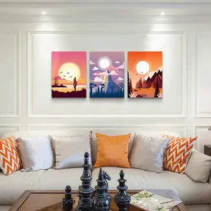 Art Supplies Custom Design Muur Schilderijen Katoenen Canvas Prints Art Home Decoratieve