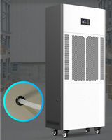 Déshumidificateur industriel électrique ORVIS 6,8 L/H, capacité de déshumidification élevée de 163 L, déshumidificateur d'air sec pour entrepôt, déshumidificateur industriel