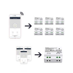 Mô-đun Công Tắc WiFi Thông Minh Tuya, 15A, Alexa Echo, Điều Khiển Giọng Nói Tại Nhà, App, Đèn Điều Khiển Từ Xa, Sản Phẩm Gia Dụng Thông Minh - Product Image 3