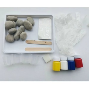 Kit de Pintura Mágica DIY: Juguete Creativo para Niños, Set de Pintura Acrílica de Colores, Manualidades de Plástico, 4.5 Pulgadas - Product Image 3