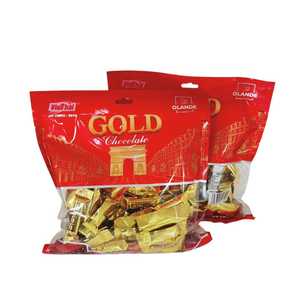 Gold <b>Chocolate</b> Candy 280g, Premium Creamy <b>Chocolate</b> Treats Individually Wrapped for Office, Home and Special Events - Product Image 1