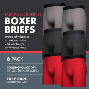 Biancheria intima uomo Boxer slip cotone disegni personalizzati Logo <span class=keywords><strong>6</strong></span> pollici Inseam uomo biancheria intima taglie forti biancheria intima per gli uomini - Product Image 3