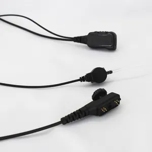 Udara Tabung Earpiece Headset untuk Hytera PD700 PD780 PD780G HYT Radio