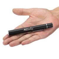Alonefire P62 2 en 1 Stylo LED rechargeable par USB Lampe torche à lumière jaune Mini lampe torche Cool École Hôpital Détection des oreilles et du nez Lampe de lecture