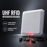 Lecteur RFID de contrôle d'accès industriel ISO18000-6C EPC GEN2 avec fonction de stockage de données pour la gestion des ponts-bascules