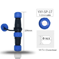 Connecteur en plastique électrique étanche industriel weipc personnalisé SP11 SP13 SP17 SP21 SP29 IP68 SP