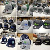 Casquette de camionneur avec logo brodé personnalisé en cuir, casquette Richardson 112, casquettes en mousse unies, casquettes en maille, casquettes de baseball