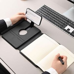 Customized New Design Luxury Business Three-in-one Wireless Charging <b>Notepad</b> MAGSAFE Magnetic Wireless Fast Charging Notebook - Product Image 3