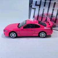 Modelo de Coche de Aleación Nissan Silvia S15 Shadow, Escala 1:64, Simulación, Coleccionable, Edición Limitada