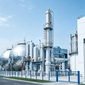 Equipo de Producción de CO2 Líquido de Bajo Contenido de Impurezas, Instalación de Reciclaje de Gas LCO2 de 13*30m2 para el Procesamiento de Tabaco - Product Image 1