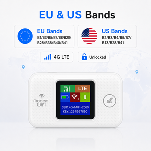เราเตอร์พกพา 4G 5G ฮอตสปอตในรถยนต์ <span class=keywords><strong>MIFI</strong></span> ไวไฟไร้สาย รองรับซิมการ์ด ขยายสัญญาณมือถือเพื่อเพิ่มความครอบคลุม - Product Image 2