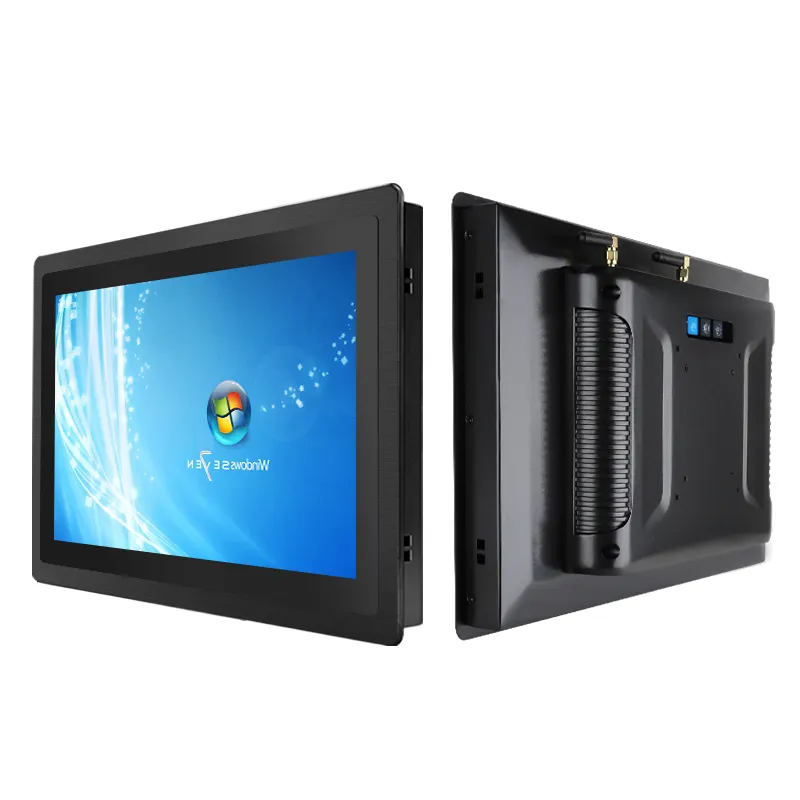 Wall mount self-service Computer 15.6 17.3 21.5 inch Industrial All in one PC Capacitive Touch Panel PC for Restaurant