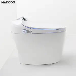 Auto Flush Clean Função One Piece Commode Banheiro Sensor Auto Flush Bidé WC