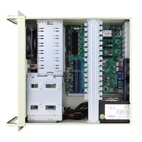 Caja de PC Industrial IPC510H 4U para Montaje en Rack de 19 Pulgadas, Compatible con Placas Base MAX ATX de 12" x 9.6", Fuente de Alimentación Estándar PS2 para Control y Monitoreo