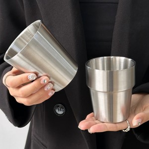 Taza de Acero Inoxidable Estilo Retro para Latte, Inspirada en el Estilo Industrial de Instagram, para <span class=keywords><strong>Espresso</strong></span>, Americano Helado y Bebidas Frías - Product Image 4