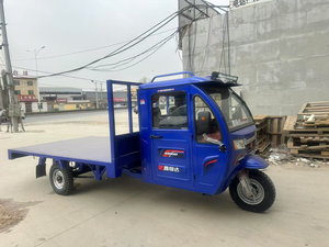 MANOT Factory Outlet Tricycle cargo à 3 roues Tricycle électrique Mini benne basculante Camion à benne électrique avec cabine - Product Image 3